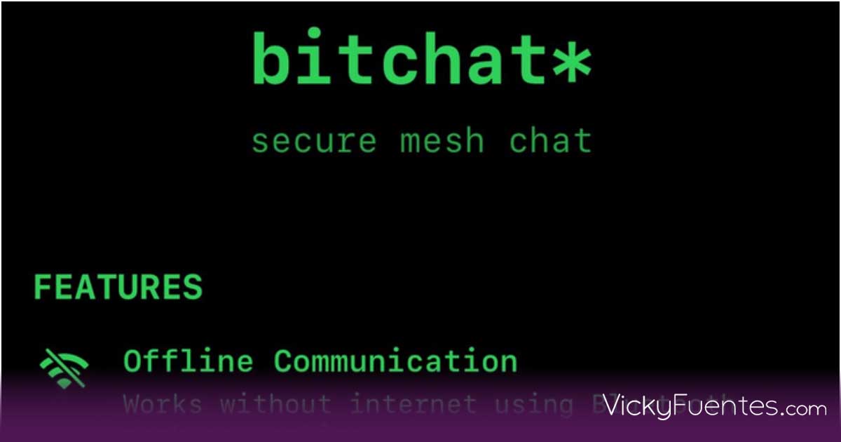 BitChat, la app de Jack Dorsey para mensajes sin internet vía Bluetooth