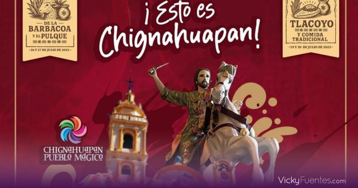Chignahuapan se prepara para las Fiestas Patronales Santiago Apóstol 2025
