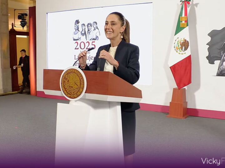 Claudia Sheinbaum celebra que FMI corrigió pronóstico y ve crecimiento en economía mexicana