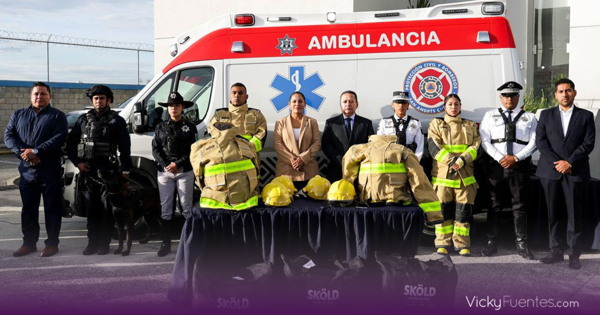Con tecnología y nuevos recursos, San Andrés Cholula refuerza su estrategia de seguridad pública