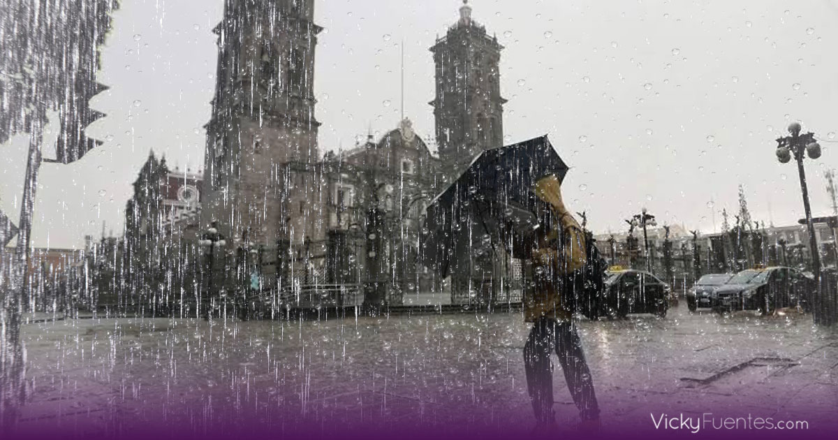 Lluvias intensas por onda tropical 16 afectarán Puebla del 28 al 31 de julio