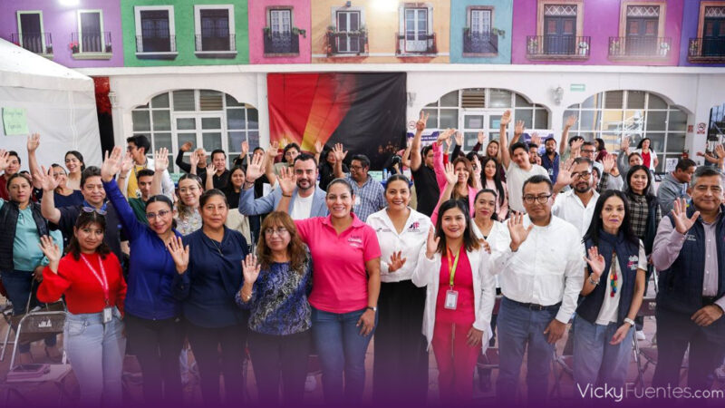 Lupita Cuautle encabeza jornada de salud preventiva en San Andrés Cholula