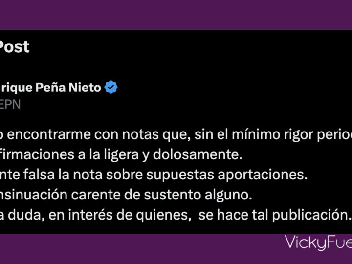 Peña Nieto niega soborno de 25 mdd revelado por The Marker y exige pruebas