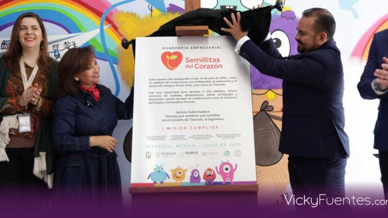 Inauguran en Tlaxcala la primera Guardería Empresarial “Semillitas del Corazón” avalada por el IMSS