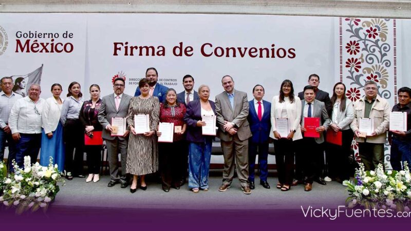 Puebla firma convenio multisectorial para ampliar la capacitación laboral de bajo costo