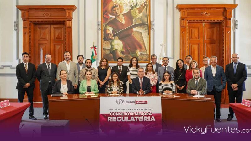 Puebla instala Consejo de Mejora Regulatoria para simplificar trámites y digitalizar servicios