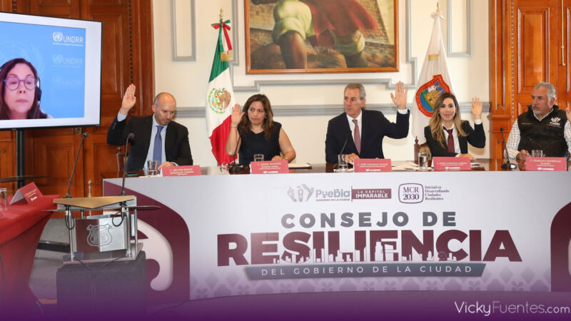 Puebla instala primer Consejo de Resiliencia Municipal para enfrentar desastres