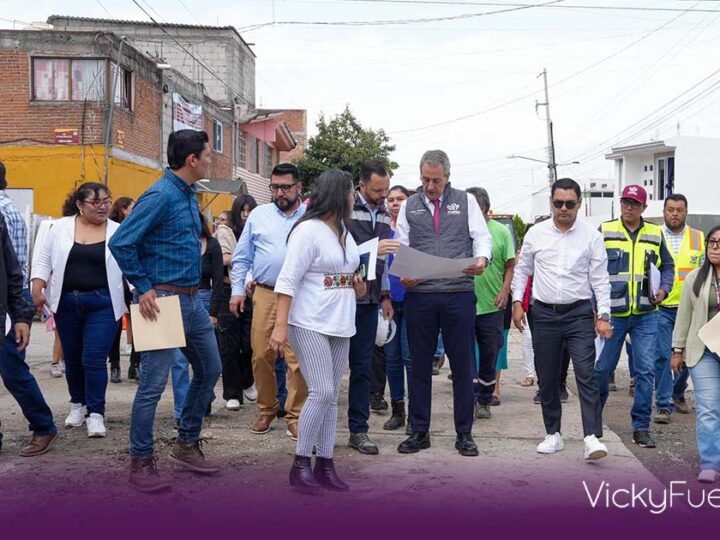 Puebla rehabilita la 8 Sur – 53 Norte: 17 654 m² de nueva carpeta asfáltica beneficiarán a 1 600 habitantes