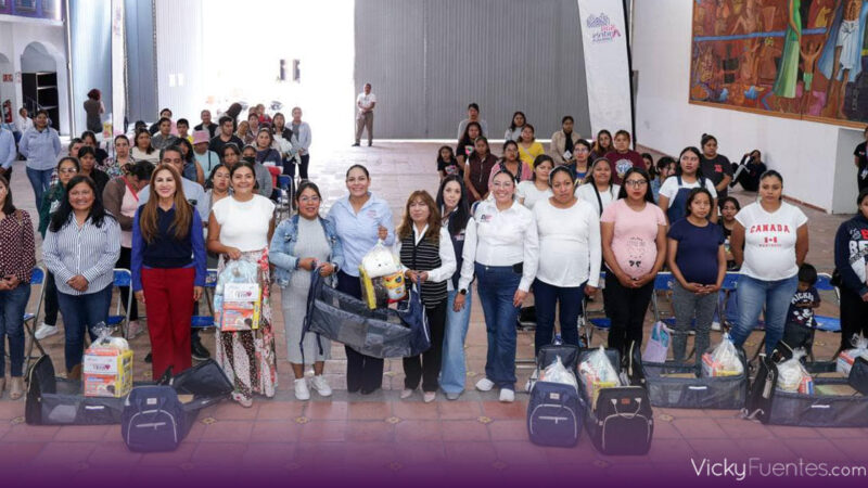 San Andrés Cholula apoya a 60 mujeres embarazadas con kits maternales y talleres