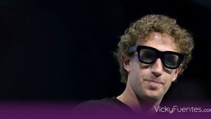 Zuckerberg: Sin gafas con IA habrá desventaja cognitiva