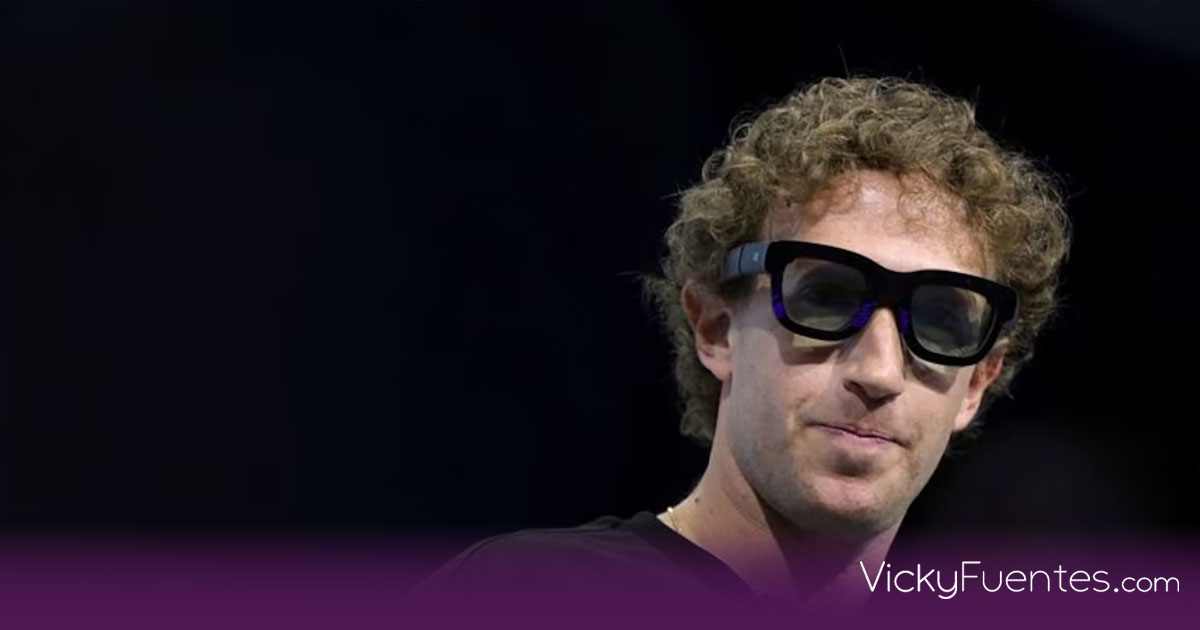 Zuckerberg: Sin gafas con IA habrá desventaja cognitiva