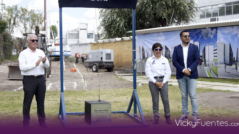 BUAP inicia construcción del edificio LCA5 en la Preparatoria Lázaro Cárdenas del Río