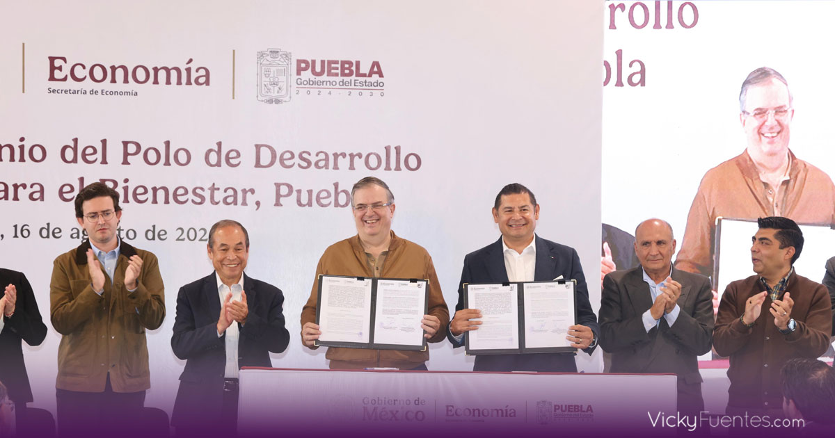 Claudia Sheinbaum impulsa en Puebla polo tecnológico con incentivos a empresarios