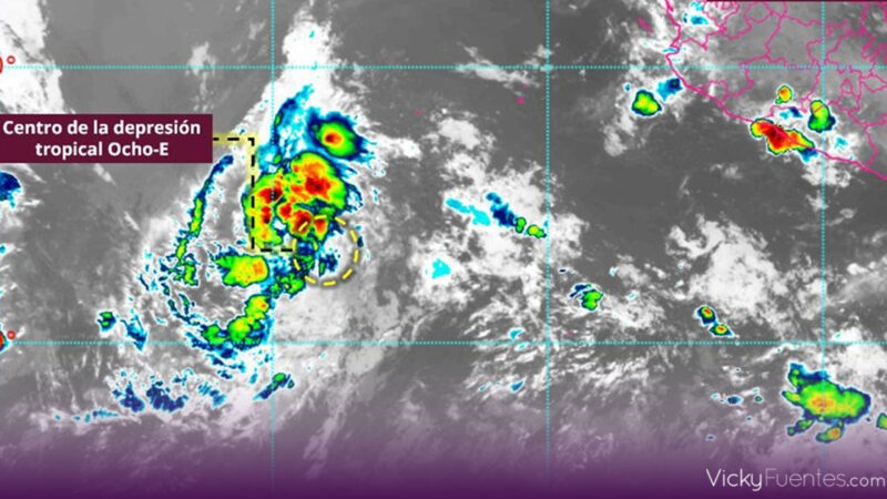 Depresión tropical Henriette se forma en el Pacífico; Puebla podría tener lluvias en agosto
