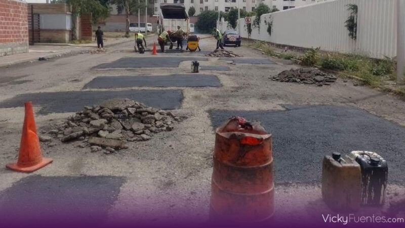 Gobierno de Puebla intensifica campaña para reparar más de 95 mil baches en la ciudad