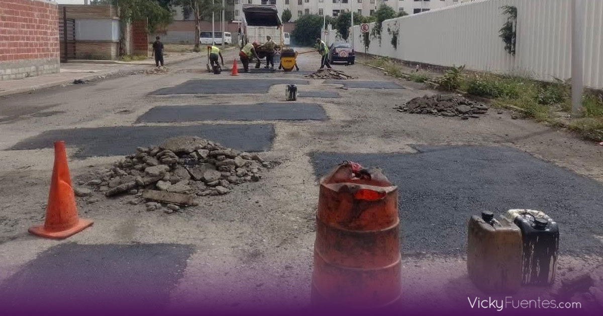 Gobierno de Puebla intensifica campaña para reparar más de 95 mil baches en la ciudad