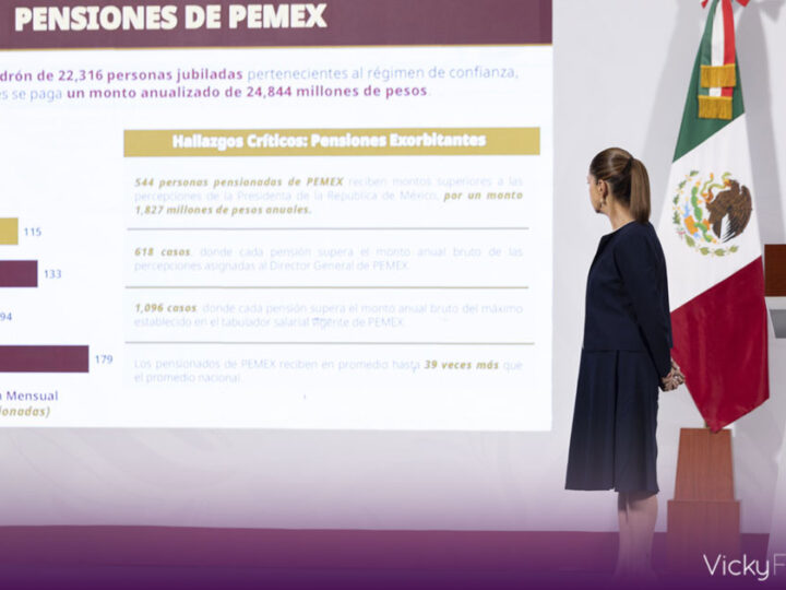 Gobierno detecta pensiones de hasta 1 millón de pesos en el sector público