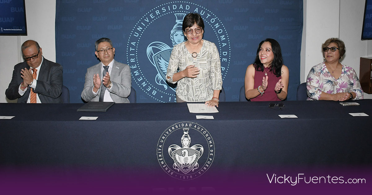 Rectora Lilia Cedillo resalta excelencia científica y académica de la Facultad de Ciencias Químicas BUAP