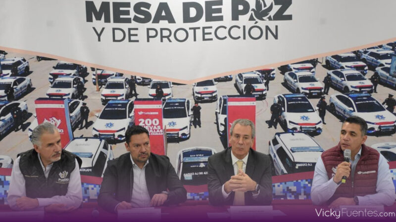 Pepe Chedraui reporta baja en delitos y refuerza seguridad en Puebla