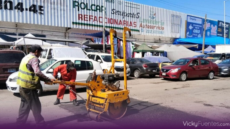 Puebla lanza campaña permanente de bacheo para mejorar vialidades y movilidad urbana