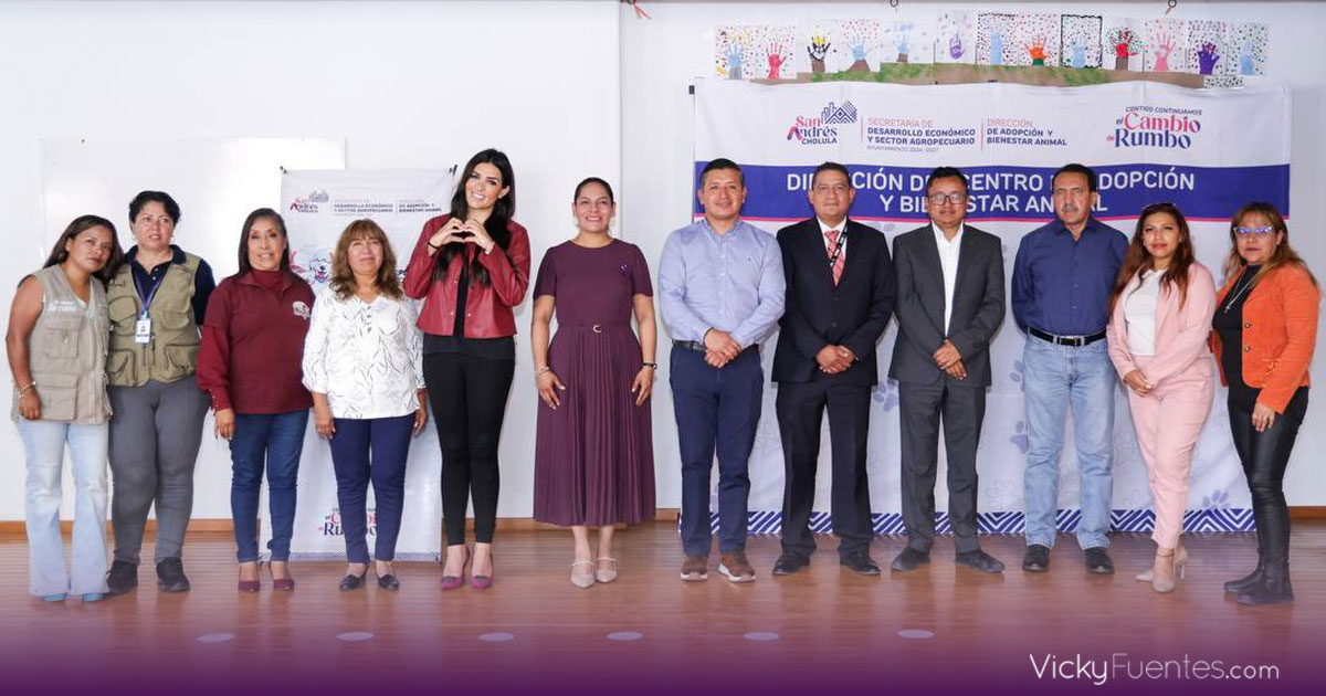 San Andrés Cholula anuncia Centro de Bienestar Animal y suma esfuerzos institucionales