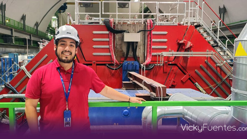 Yael Vásquez, estudiante BUAP, dirige experimento ALICE en el CERN