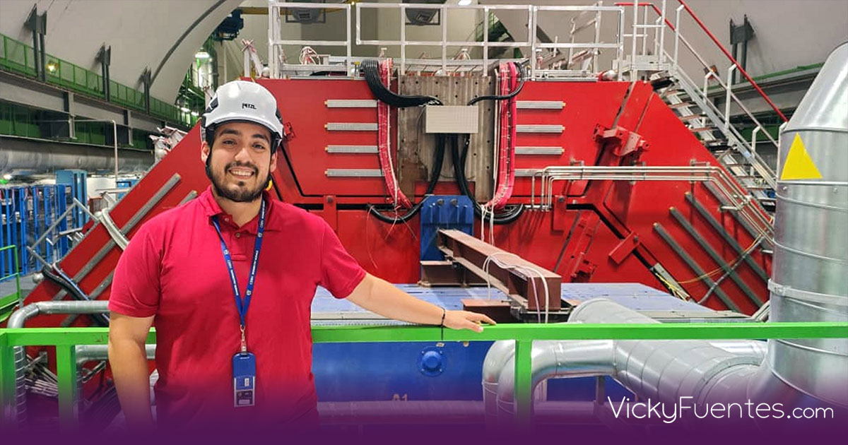 Yael Vásquez, estudiante BUAP, dirige experimento ALICE en el CERN