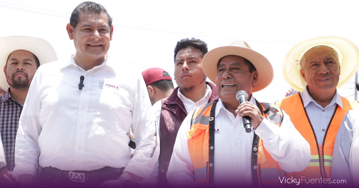 Alejandro Armenta anuncia más de 4 mil calles pavimentadas en Puebla para 2025