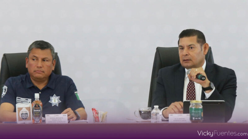Alejandro Armenta asegura que en Puebla se mantiene el orden y la legalidad en el comercio