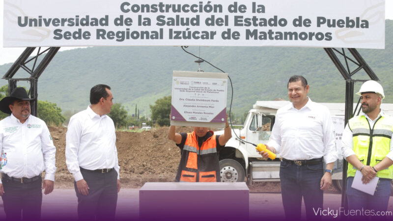 Alejandro Armenta inaugura campus de la Universidad de la Salud del Estado de Puebla en Zoquitlán