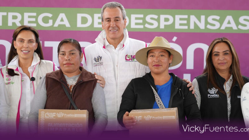 Entrega de apoyos: Pepe Chedraui y MariElise Budib fortalecen la seguridad alimentaria en juntas auxiliares de Puebla