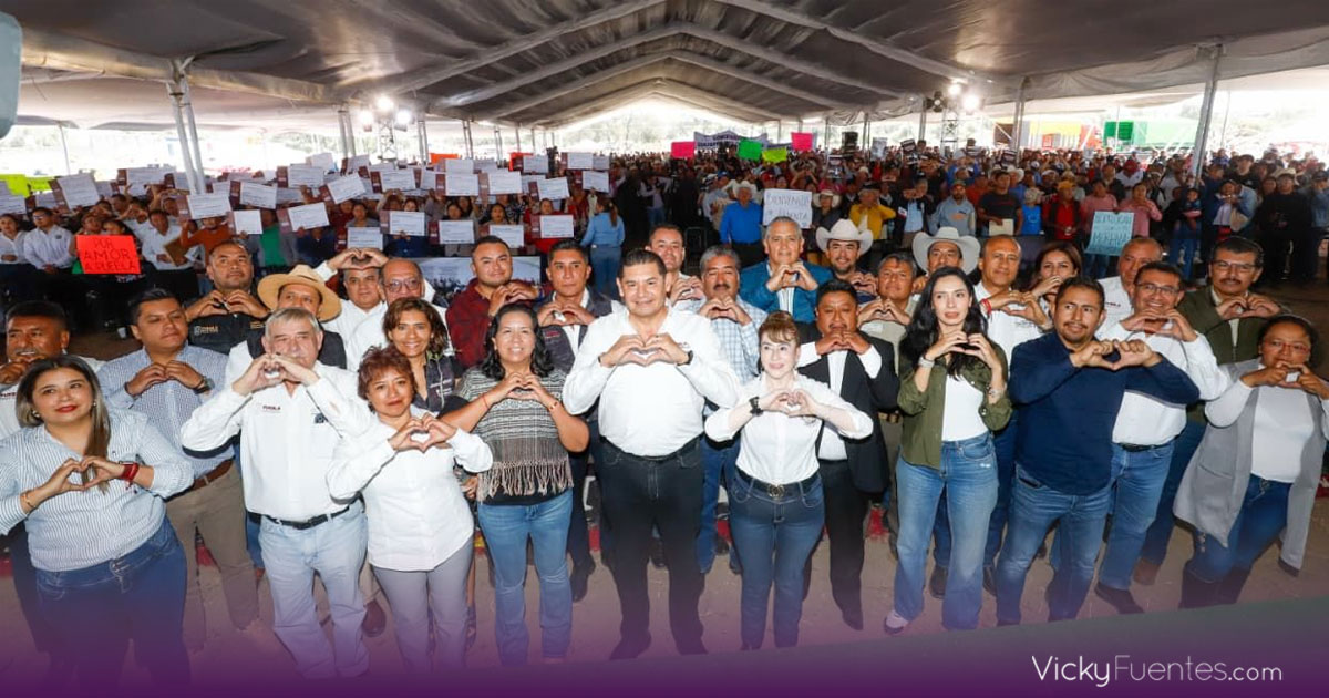 Gobierno de Puebla fortalece comunidades con 149 obras en la microrregión de Acatzingo