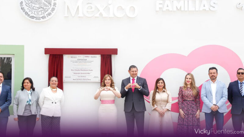 Inauguran en Puebla el CEPOSAMI, centro pionero de salud mental para menores