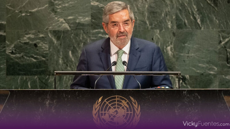 Juan Ramón de la Fuente propone ante la ONU una economía moral del bienestar