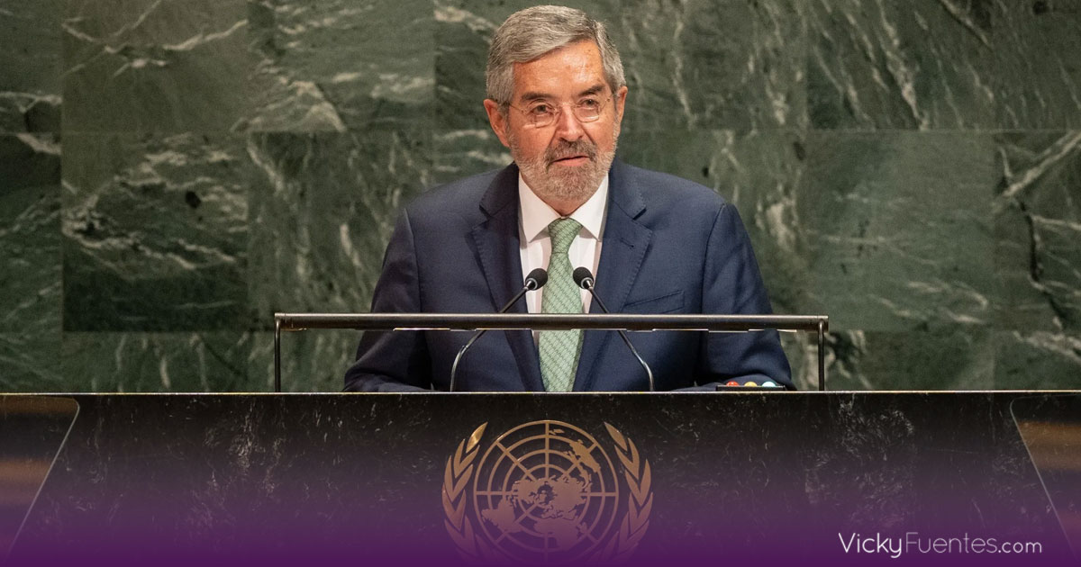 Juan Ramón de la Fuente propone ante la ONU una economía moral del bienestar