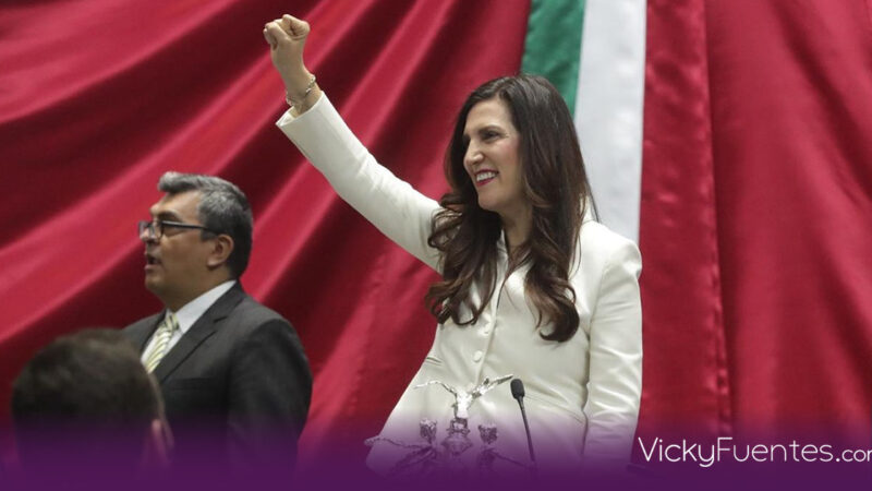 Kenia López Rabadán, del PAN, liderará la cámara de diputados: Unanimidad en Morena y consolidación de acuerdos