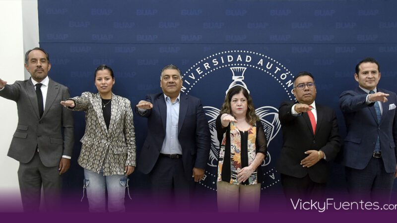 Renueva Lilia Cedillo su gabinete en la BUAP: crea nueva coordinación estudiantil
