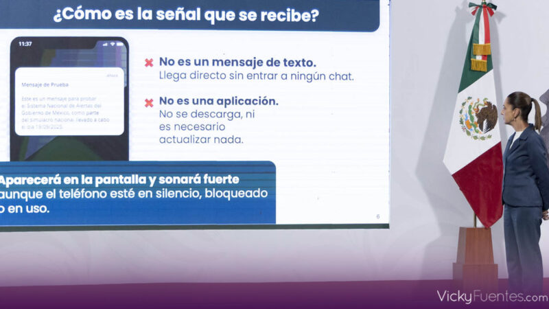 México hará historia con primera alerta sísmica vía celular en Simulacro Nacional 2025