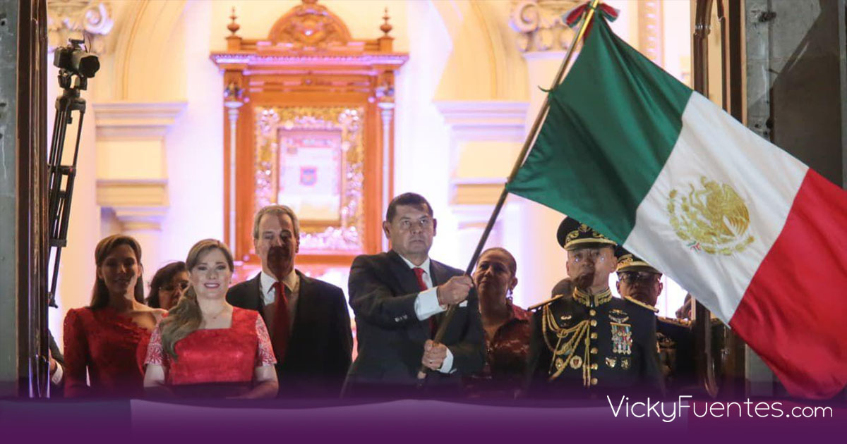 Puebla celebra con éxito el Grito de Independencia liderado por el gobernador Alejandro Armenta