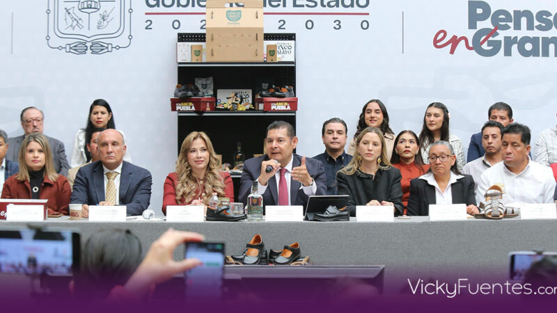 Calzado poblano: Armenta declara guerra al contrabando para proteger a productores locales