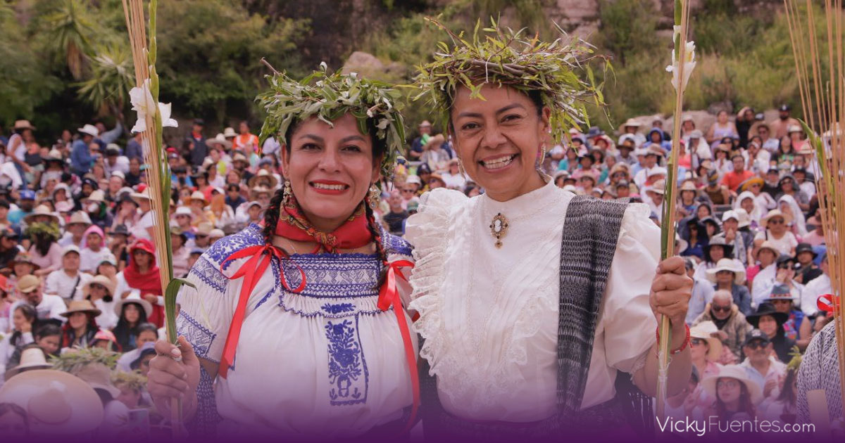 San Andrés Cholula enaltece el Huey Atlixcáyotl 2025 con la danza del Xochipitzáhuatl