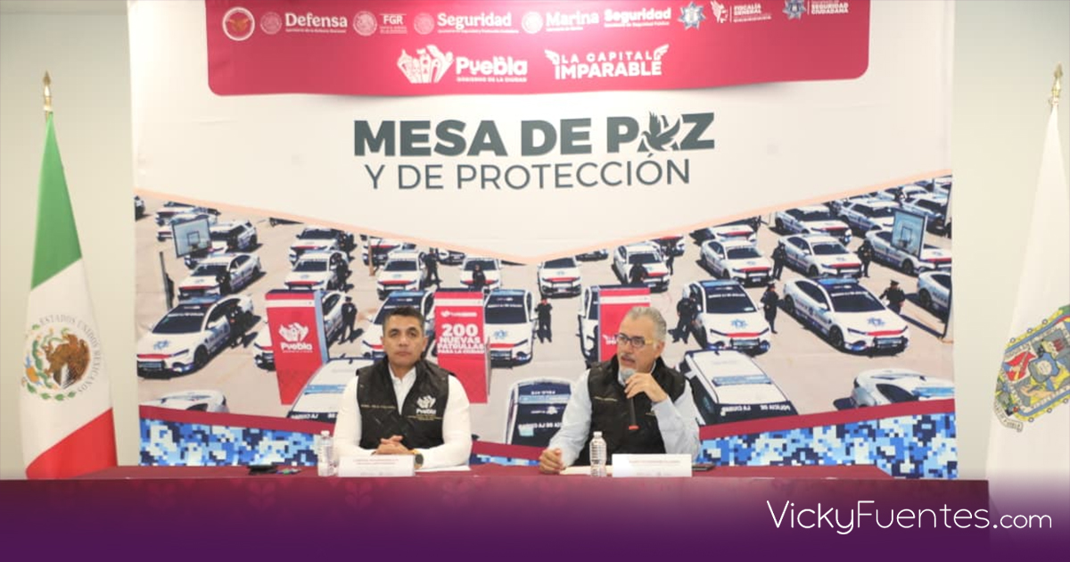 Saldo blanco en festejos patrios: gobierno de Pepe Chedraui refuerza seguridad en Puebla