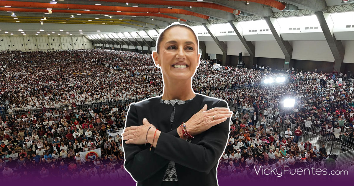 Claudia Sheinbaum presenta en Puebla logros de la Cuarta Transformación y nuevos programas de bienestar
