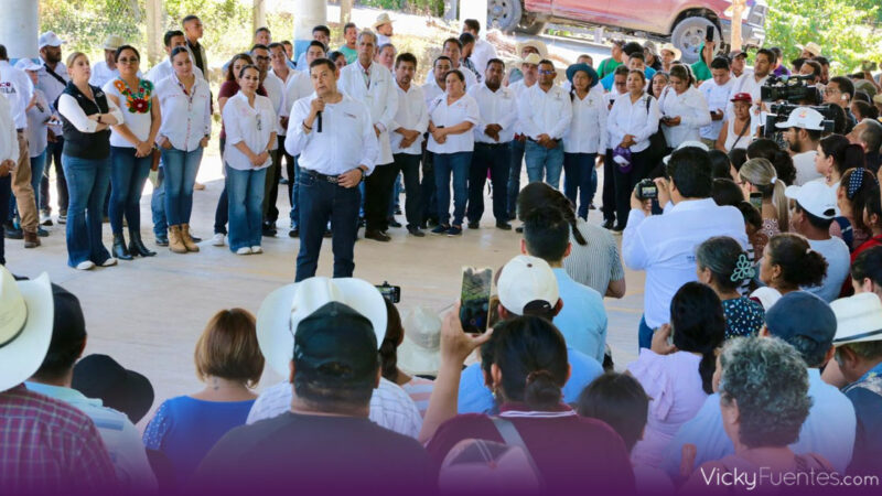 Alejandro Armenta anuncia obras carreteras para mejorar accesos en Tenampulco