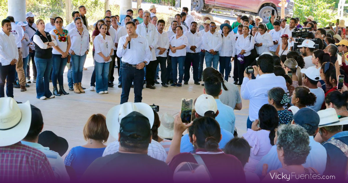 Alejandro Armenta anuncia obras carreteras para mejorar accesos en Tenampulco
