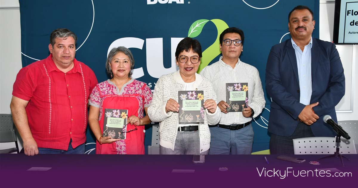 Presentan libro sobre la flora de CU2 de la BUAP; incluye 35 especies endémicas