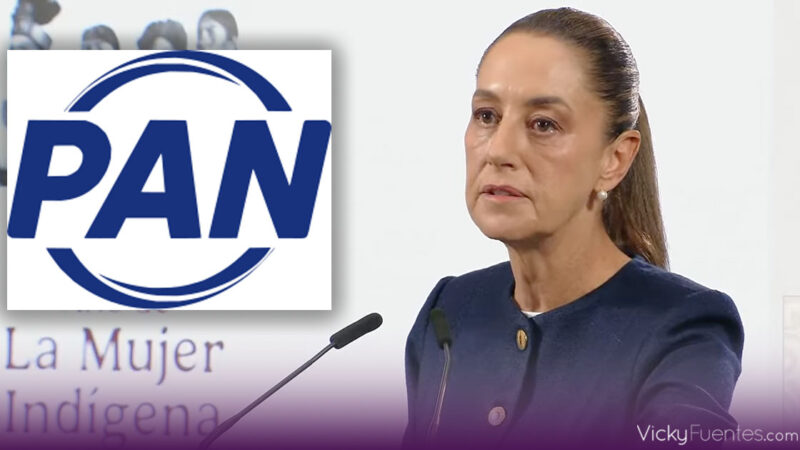 Claudia Sheinbaum arremete contra el PAN por relanzamiento en plena emergencia por lluvias