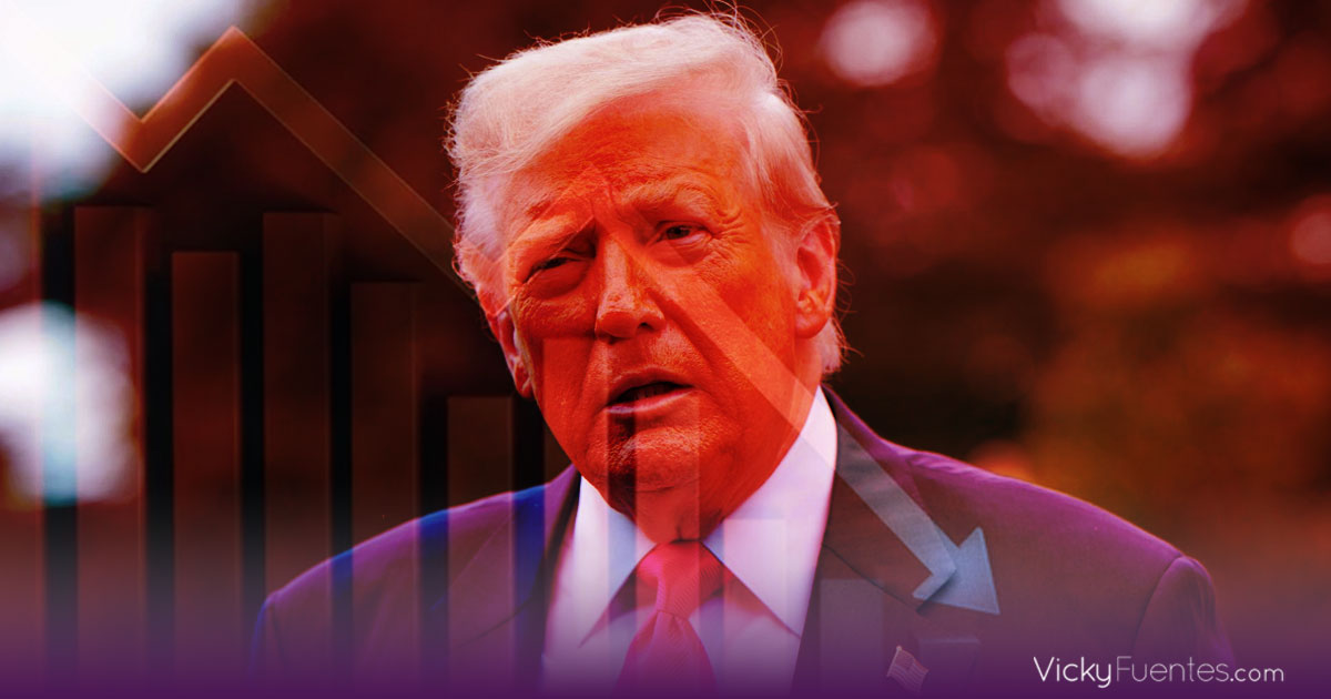 Donald Trump enfrenta su punto más bajo en aprobación en medio del cierre del gobierno