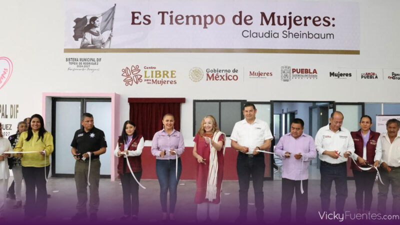 El gobierno de Puebla inaugura en Tepexi un nuevo Centro LIBRE para mujeres que viven violencia