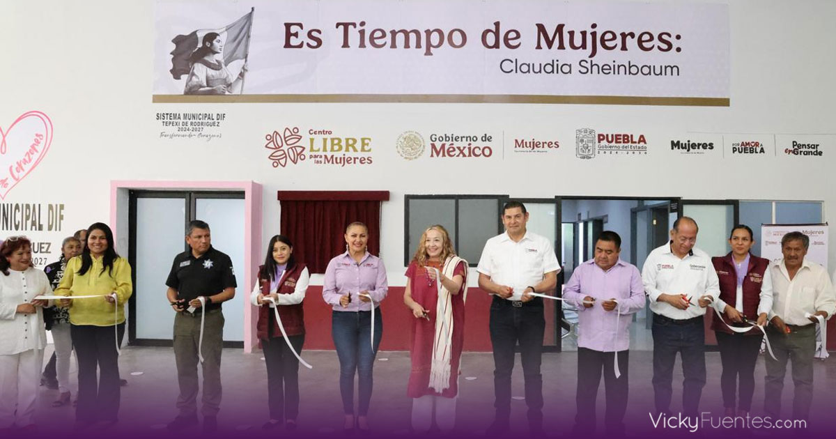 El gobierno de Puebla inaugura en Tepexi un nuevo Centro LIBRE para mujeres que viven violencia
